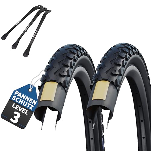 2er Set Schwalbe Fahrradreifen Land Cruiser 28 Zoll, Verschiedene Breiten mit wählbar zusätzlich AVâ€¦ – Miniatur