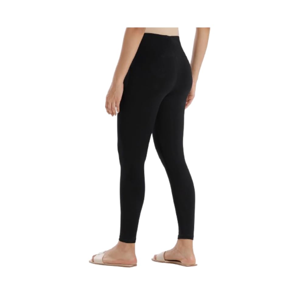 Ladies Regular Fit Leggings | Premium Cotton Bottoms for Women-image-37