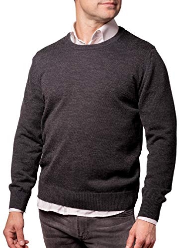 Dipuman Suéter Caballero Cuello Caja Liso (XXXL, Marengo)