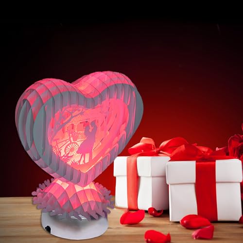 Cœur Magique 3D Pop Up : Le Cadeau Idéal pour Raviver la Saint-Valentin - 5