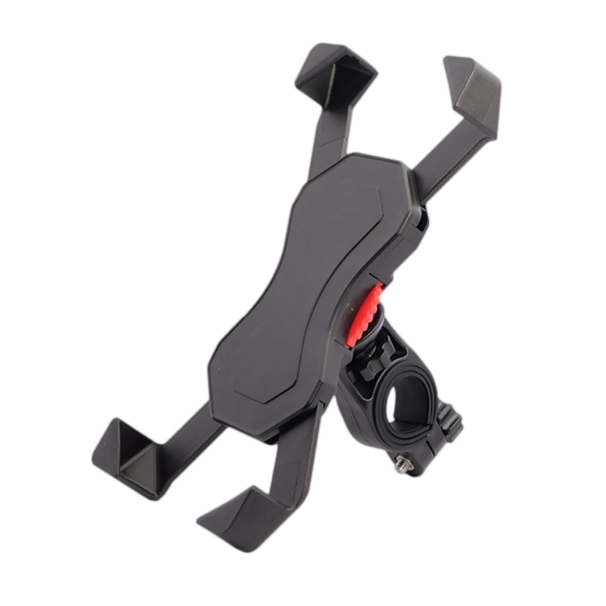 Mikikit Supporto Per Telefono Da 2 Pezzi Per Manubrio Facile Da Installare 4-6 5 Pollici Adatto Nero Gancio Solido Design Alla Moda Supporto Per Telefono Da Bicicletta