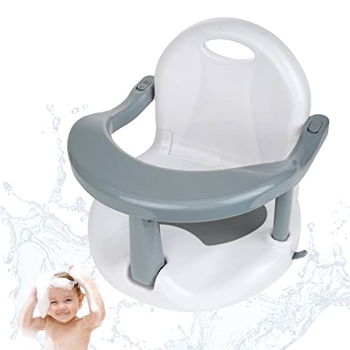 Siège de bain bébé pliable et antidérapant pour douche 6-18 mois