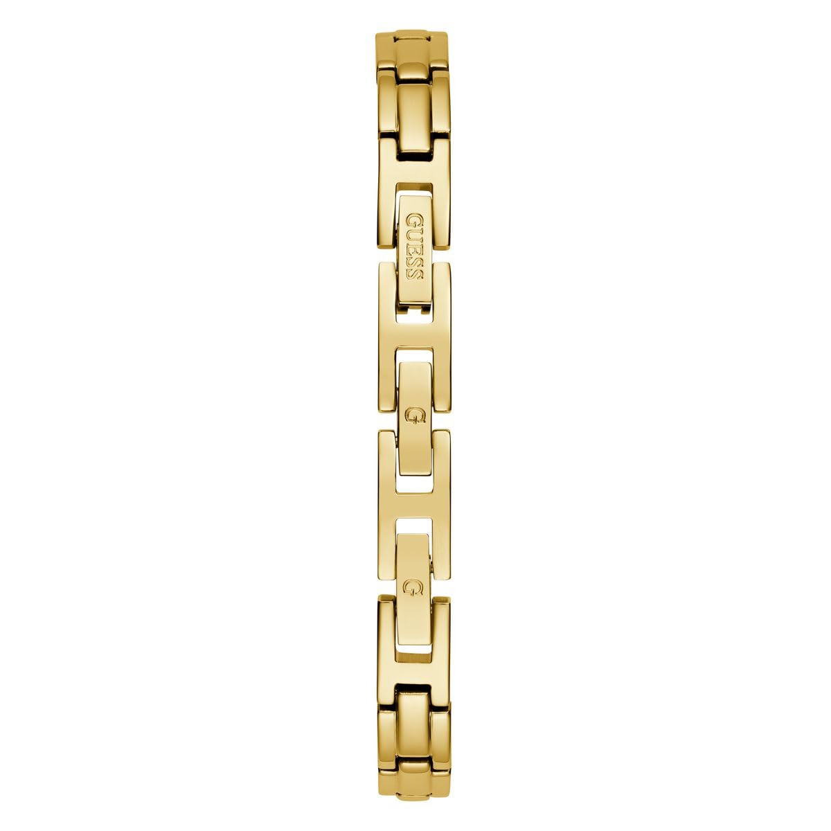 GUESS Chloe Orologio analogico da donna, larghezza cassa 20,5 mm, tonalità oro/champagne, Tonalità oro/Champagne, Classico