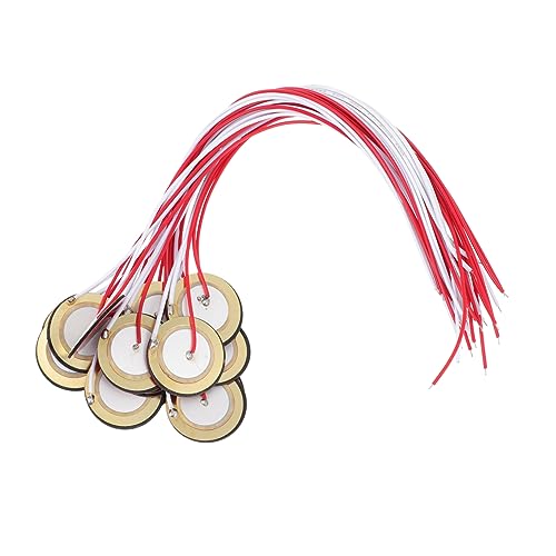 Generic Acoustic Pickup Transducer Piezo Discs 18pcs Set for Guitar Drums and Toys