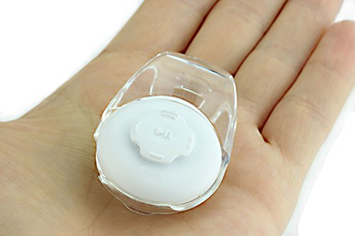 KamO Media Clip-On Selfie Remote Multimedia Bluetooth Button Music Controller - Pause/Play Change Track Volume and Camera Shutter Control Compatible with iPhone and Android Devices