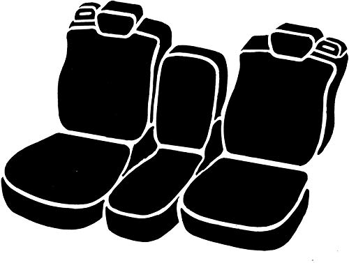 Fia Oe37-81 Gray Custom Fit Front Seat Cover Split Seat 40/20/40 - Tweed, (Gray) #TOP1