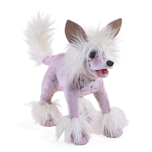 Folkmanis Chinese Crested Dog Hand Puppet by Folkmanis - Used condition - US$32.11
