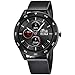 Produktbild LOTUS Smartime Digital Herren Armbanduhr aus Edelstahl mit Milanaise-Armband in der Farbe Schwarz 47 mm
