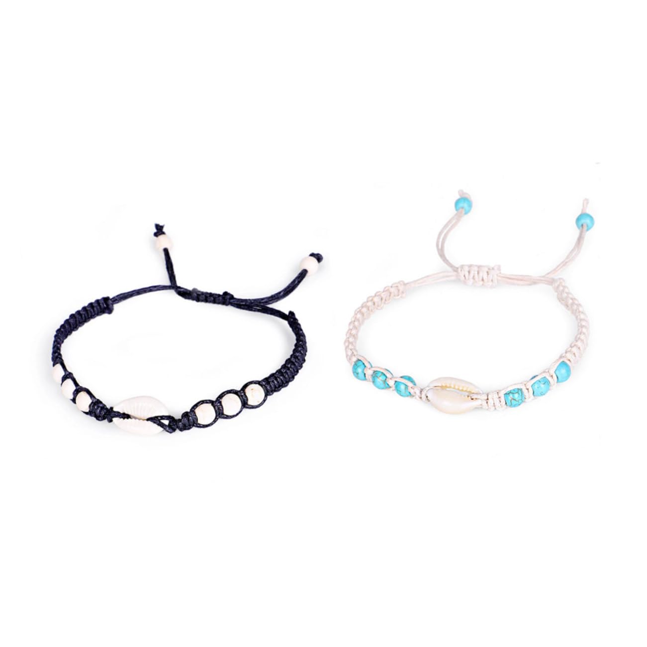 Braceletas Hechas a Mano Pulseras de Concha Tejida en Joyas de para Mujeres Resistentes y Elegantes