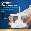 Waterpik ION Professional Water Flosser, Rechargeable and Portable for Teeth, Gums, Braces, 10 Settings, 7 Flossing Tips For Multiple Users And Needs, ADA Accepted, WF-12 White, Packaging May Vary