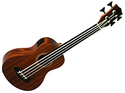 EKO GUITARS – UKU DUO Ukubass Fretless, La fusion entre une basse et un ukulélé, Couleur Naturelle