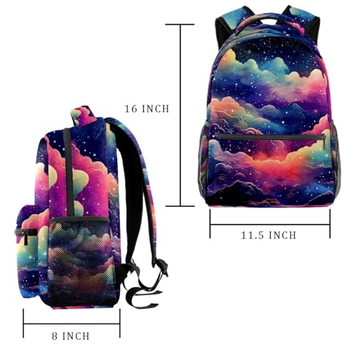 Sac à dos de voyage Campus imprimé planète colorée