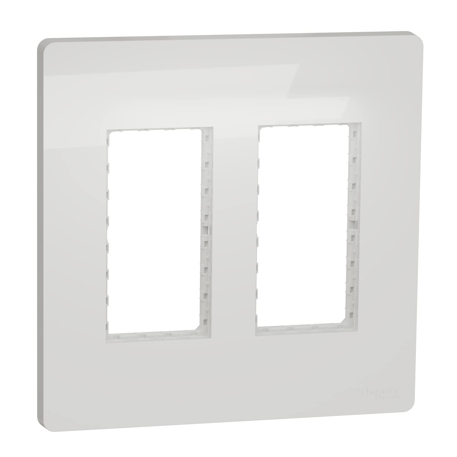 Boîte concentration Unica Schneider NU022418 avec plaque support 4 modules - 2