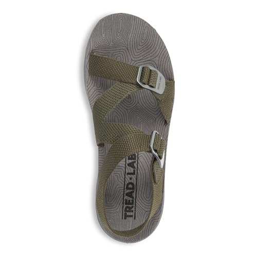 Image of Tread Labs Men's Redway Hiking Sandals with Arch Support, Athletic Outdoor Sandals
