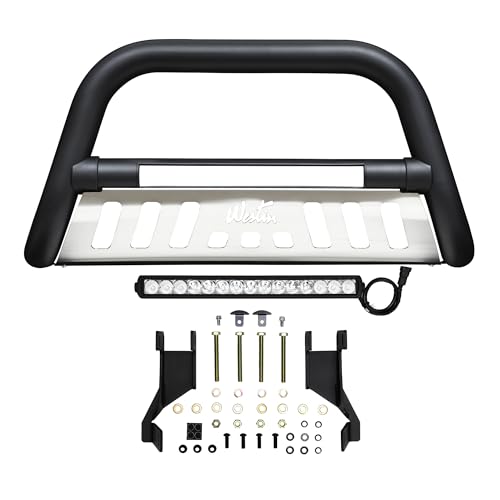 Image of Westin 32-4025L Ultimate LED Bull Bar fits 2019-2024 Ram 2500 3500 Textured Black