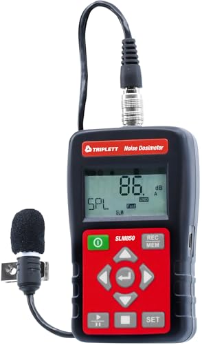 Triplett SLM850 Noise Dosimeter/Sound Datalogger - Record up to 1000k Readings