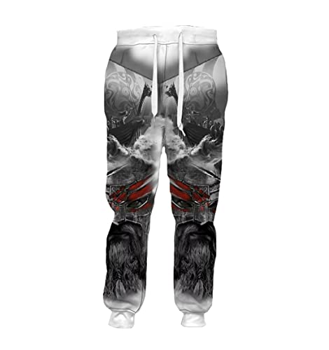 Pantalon de survêtement Viking Hero pour un look urbain confortable et original
