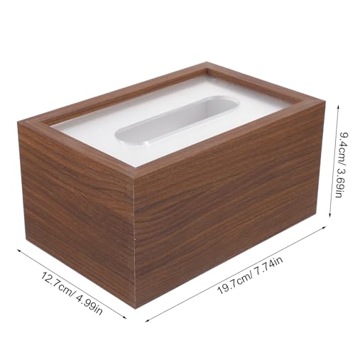 Boîte à mouchoirs en bois polyvalente et facile à utiliser chez soi - 8