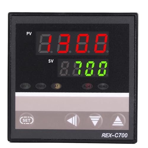 Relé SSR REX C700 controlador de temperatura PID para solucionar variaciones en hornos 380V
