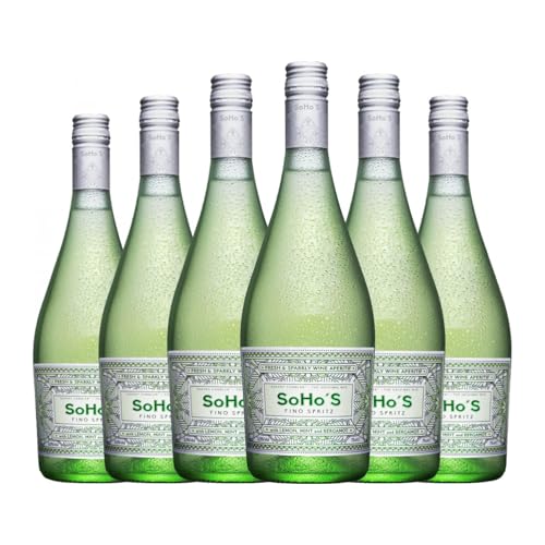 Sánchez Romate Palomino Fino 75 cl Espumoso blanco (Caja de 6 Botellas de 75 cl)
