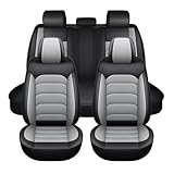 Genérico Fundas Asientos Coche Impermeables para BMW X1 2009-2025, Front Rear Cushion Cover Automotive Protectors Juegos Cubreasientos Antideslizantes