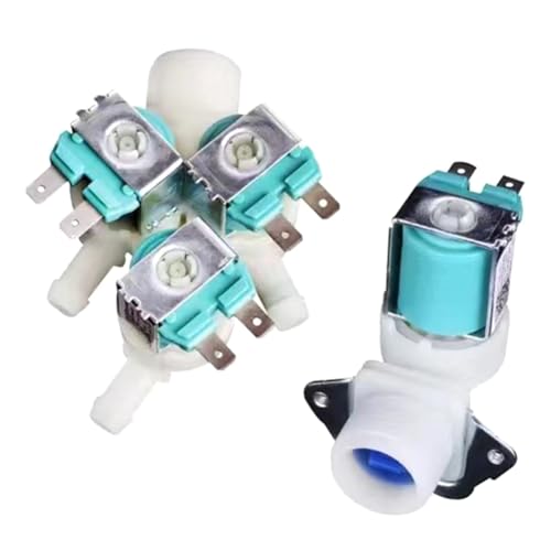 Benssey Válvula de Entrada de Agua Fría para Lavadora 5220FR2075L y Válvula de Entrada de Agua Caliente para Lavadora 5220FR2006H para Lavadora/para