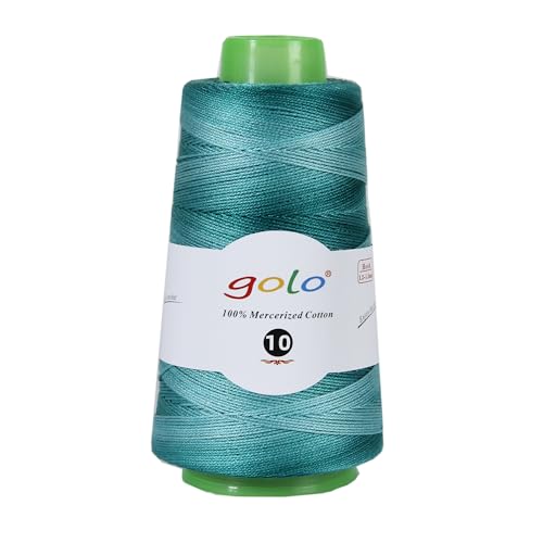 Image of golo Crochet Thread Size10 1.76oz 310yd,Yarn for Hand Knitting Space-Dyed Yarn D06