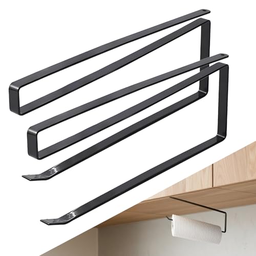 2pcs Porte Sopalin,Support Sopalin,PorteSopalin Mural,Porte Essuie Tout,Support pour Rouleau De Papier,Rouleau De Papier sans Perçage,Porte RouleauPapier...