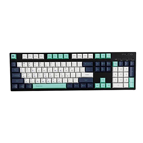 Image of 144 Sound Wave Keycaps Dye-Sub Thick PBT Cherry Profile Key caps for TKL 61 64 68 75 87 96 104 108 GMMK MX Mechanical Keyboard