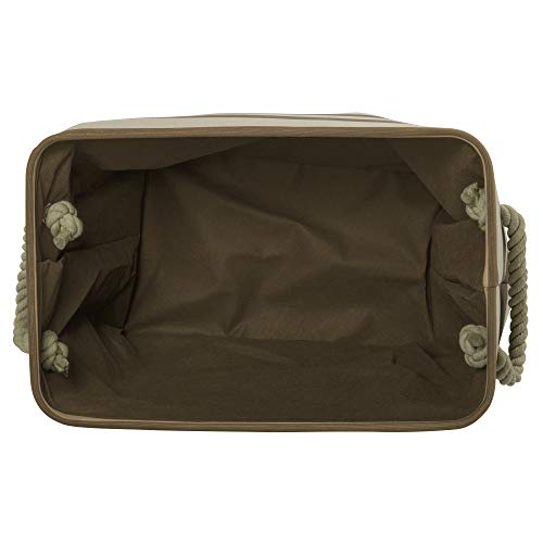 image for Bone Dry Pet Storage Collection Striped Paw Patch Bin, Small Rectangle
