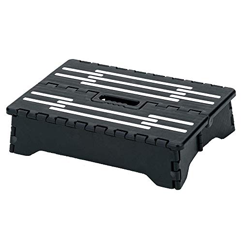 Takeda Corporation N8-10CHBK Step Stool, Black, 15.7 x 10.8 x 3.9 inches (40 x 27.5 x 10 cm)