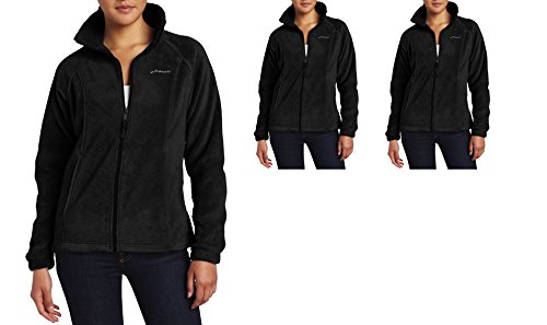 Columbia 6439 Benton Springs Full-Zip Jacket MED Black at Amazon