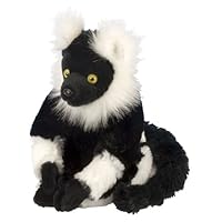 Wild Republic Europe 12271 Wild Republic Black & White Lemur Plush Soft, Cuddlekins Cuddly Toys, Gifts for Kids 20 cm