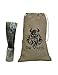 The Viking Grande corne de boisson Viking avec support – Tasse authentique et alimentaire – Pas de fuite – Tasse à bière nordique