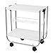 Produktbild CTG Nachttisch Nachttische Klappcomputer Schreibtisch Mobile Mobile Regal Studie Tisch Schreibtisch Seite des Sofas EIN Paar Nachttisch (zusammenklappbar, Größe: 680 * 440 * 690mm) (Farbe : Weiß)