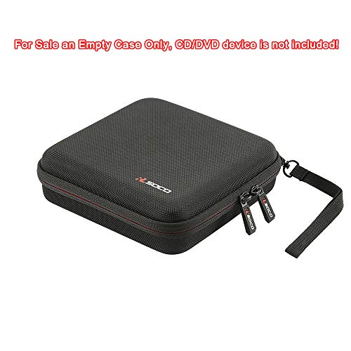 Rlsoco External Usb Cd Dvd Drive Burner Writer Blu-Ray Drive Carrying Case For Lg Electronics 8X, Dell Dw316, Verbatim Blu-Ray Writer，Apple Usb Superdrive, Asus, Pioneer (Carrying Case Only) #TOP1