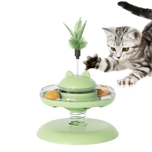 Distributeur de friandises pour chat : fini les croquettes renversées grâce à la base stable - 8