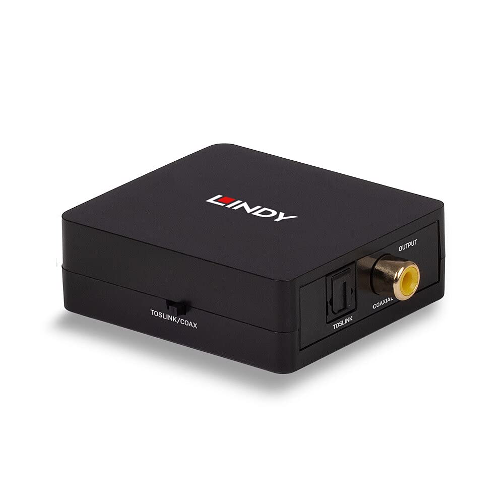LINDY 70457 Convertitore audio digitale SPDIF a 2 vie