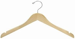 Only Hangers Flat Wooden Dress Hanger (Petite Size) - Pack of 25