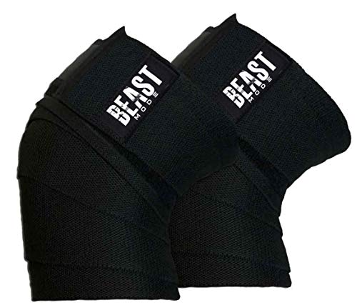 Polyester Weight Lifting Knee Support Wraps For Squats,Gym, Weight Lifting, Cross Fit, Gym Workout,Free Size