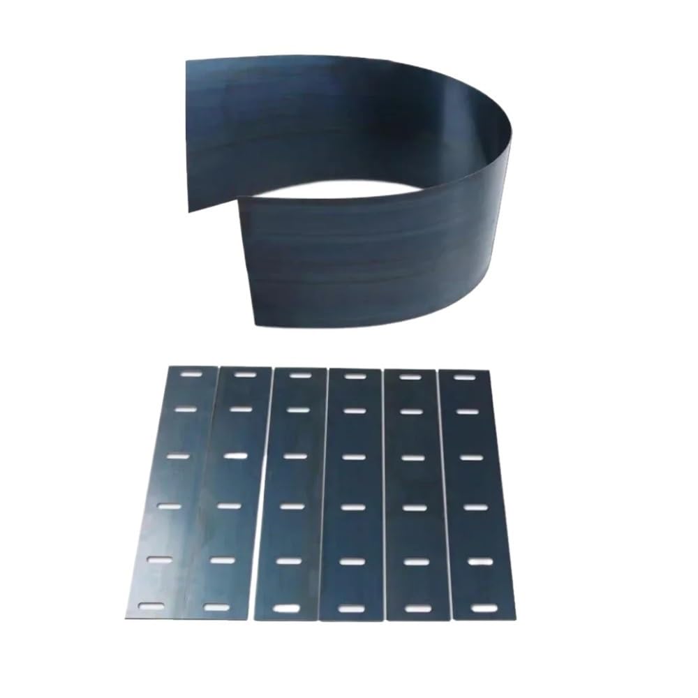 65MN Federstahlband, Dickes 0,5–4 mm gehärtetes Manganstahlband, Federplatte for die CNC-Materialverarbeitung, 1 Stück(1.5x20x500mm)