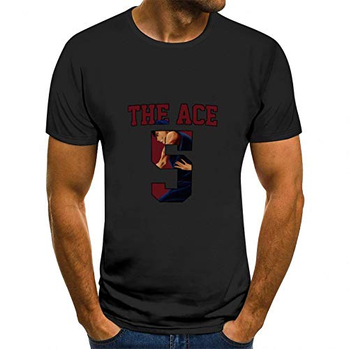 Kuroko No Basket Aomine Daiki The Ace Nr 5 Jersey Tshirts for Mens Black