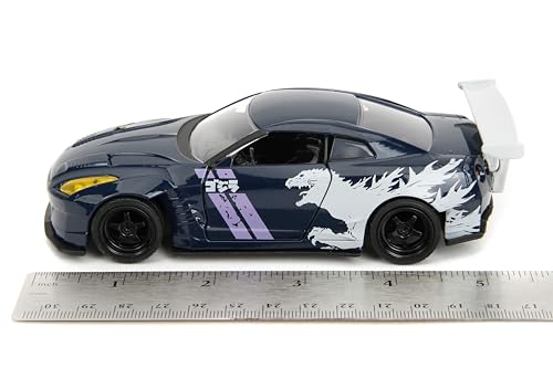 Jada Rides 1:32 Die-Cast Nissan GT-R (R35) Godzilla miniatura 3