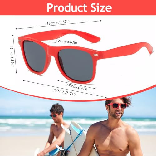 Image of Rivet Accent Round Sunglasses, Lightweight PC & Stainless Steel Frame, Sun Protection, Unisex Fashion Eyewear