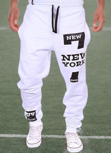 COTTORY Men's Harem Casual Baggy Hiphop Dance Jogger Sweatpants Trousers2