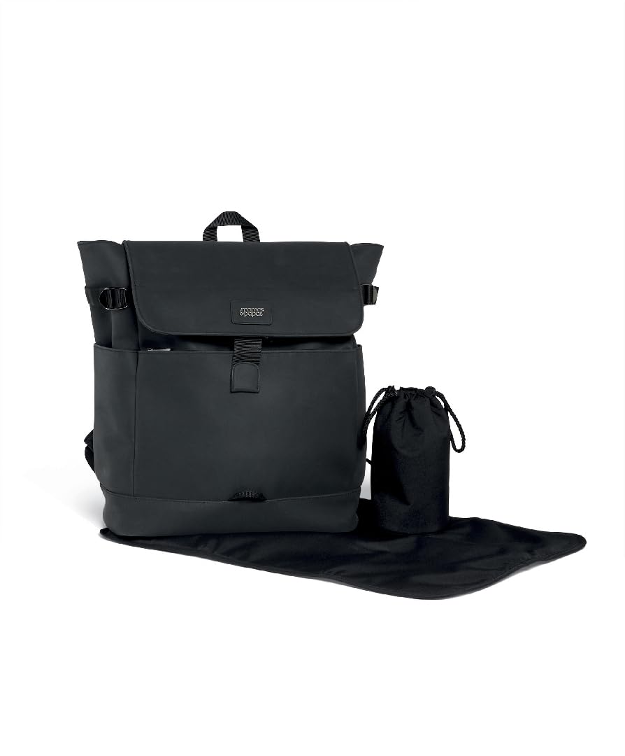 Mamas & Papas Utilitaria Backpack - Black - Baby Change Bag