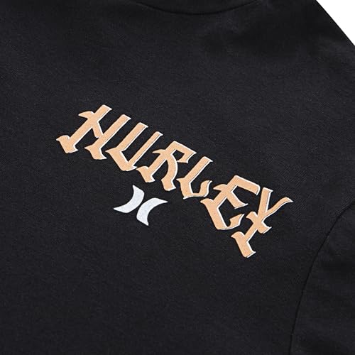 Image of Hurley boys Long Sleeve Hooded Graphic T-shirt