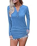 tuuci ocean master max single cantilever Gelegenheit - lose T-Shirt-Blusen können ebenso wie ein Sweatshirt oder zu Hause sein, geeignet für sonnige Tage / Reisen / Wandern / Einkaufen und so weiter ..