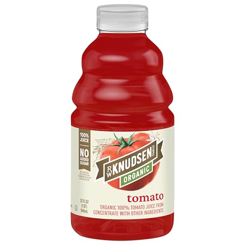 R.W. Knudsen Organic Tomato Juice, 32 fl oz (Pack of