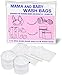 MAMA AND BABY WASH BAGS Designed Specifically for Nursing Maternity and Infant | WASH | NURSING BRAS PADS TOPS | Maternity Dresses Clothes Leggings Underwear | Infant Onesies Socks Hats Blankets